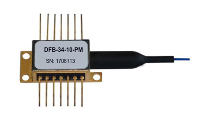 14-pin DFB 레이저 다이오드s 1550nm Butterfly 반도체 레이저